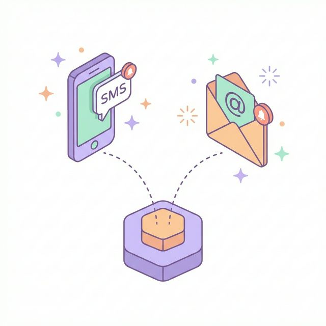 Invite via SMS + Email